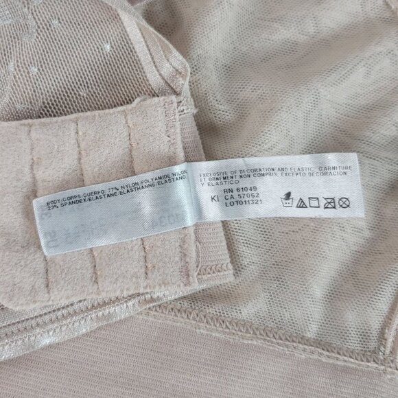 Wacoal Net Effect Bralette Tan Size 34 Wire Free Lace Semi Sheer #810340 NO CUP - Picture 8 of 8